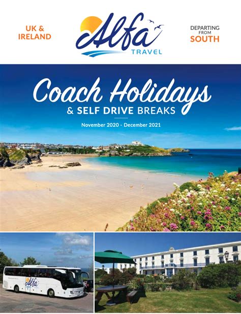 coach trips with overnight stays.